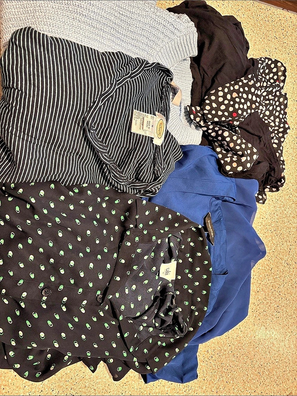 Talbots  Cabi Elle Banana Republic Mixed Print Tops Bundle